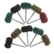 20 Pcs Scouring Pad Grinding Head Buffing Wheel Polish for Drill