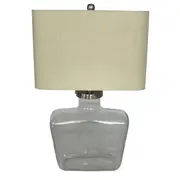 [Florabelle Living] Fillable Bottle Lamp W Linen Shade