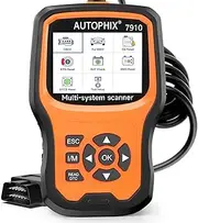 [AUTOPHIX] 7910P+ Scan Tool fit for BMW MINI Rolls-Royce, Featuring All Reset Services with Battery Registration, Full System Diagnostic Scanner for ABS, SAS, SRS, EPB, Oil, CBS