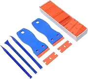 Sticker Scraper Tool – Window Sticker Remover | Non-Scratch Scraper For Car Glass | Precision Edge Tool For Auto Body Cleaning | Rust-Proof Scraper For Paint And Repair, Car Cleaning Scraper Tool