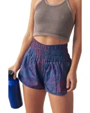 NWT Free People Movement The Way Home Shorts Move Buti Marianas Combo Size S