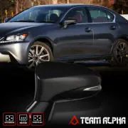 Fits 2014-2020 GS300/350[Left Driver Side] OE Style Power+Heat+BSD+Signal Mirror