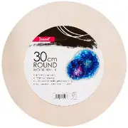 Jasart Artist Wooden Panel Round 30cm