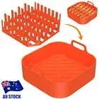 Microwave Bacon Cooker with Tray Silicone Crispy Bacon Maker for Microwave AU