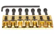 Graph Tech Floyd Rose Style 7-STRING String Saver Saddles, GOLD