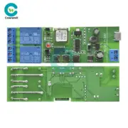 2CH DC 7-32V WiFi Smart Switch Relay Module Timer Remote Automatic Control