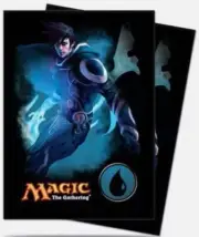 MAGIC THE GATHERING SLEEVES: Jace, Memory Adept Mana Symbol (80ct) (ULP 86087)