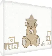 Token Decorative Acrylic Piccolo (10.5 x 7.4 x 2 cm) Beige