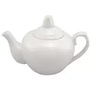 BIA Cordon Bleu Teapot, 32 oz, White, Porcelain