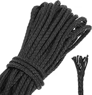 uxcell Black 1000lb 2.6mm Diameter 30Ft Fishing Line Wind Chime String Kite Line