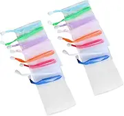 Ipetboom 25pcs Soap Foaming Net for Bath Products Cleanser Shower Foaming Nets Handmade Soap Bath Random