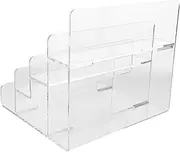 Abaodam Acrylic Handbag Rack Display Stand for and Sunglasses Design with Spacing Versatile Purse Holder for Retail Malls and Exhibitions