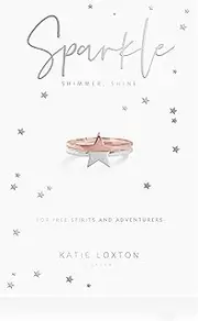 [Katie Loxton] Sparkle Shimmer Shine Womens Silver Plated Perfect Pair One Size Adjustable Band Style Ring