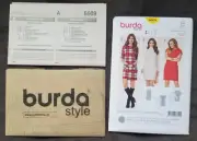 Burda Style Easy Sewing Pattern Robe Dress Casual Special Occasion Every Day