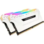 Corsair Vengeance RGB Pro DDR4 16GB(2X8GB) 3200Mhz Dual Module CL16 Memory White