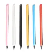 6Pcs Metal Everlasting Pen with Touching Screen Fit Most Capacitive Screen