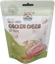 Freecat Freeze Dried Chicken CubesCat Treats 50g
