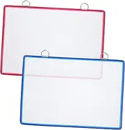 TEHAUX Document Storage Bag 2pcs Wall Mount File Organizer Paper Holder Holder