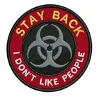 BIOHAZARD Outbreak Embroidered Iron On Patch 19 Response Team Zombie Apocalypse