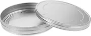Case Storage Cases Holder Case Round Container Disc Organizer Carrying Case Organizer Cases Holders Storage Cases Empty Cases Iron Silver