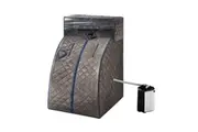 Portable Steam Sauna Therapeutic Home Sauna Full Body Spa Set with Steam Pot, Portable Chair & Remote Control