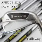Callaway Apex CB 2024 Iron Set Dynamic Gold MID 115 Flex S300 Set of 6 irons New