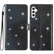 For Samsung Galaxy A54 5g Wallet Stand Glittery Pu Leather Case Shockproof Phone Cover