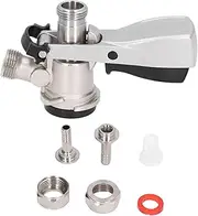 G5/8 D Keg Coupler, Stainless Steel Keg Tap Dispenser, Keg Tap Brewing Accessories