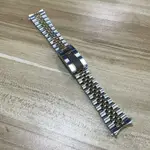 適用於 20MM 卡西歐 CASIO MTP-1302D 1384 MTP-1183 SILVER 中金錶帶 手鍊鋼帶