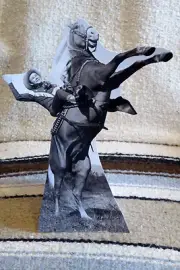 Roy Rogers & Trigger "King of the Cowboys" Figure Tabletop Display Standee 10"