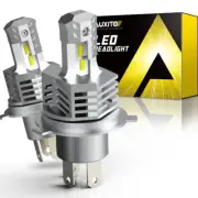 AUXITO H4 9003 LED Headlight Bulbs 6000K White High Low Beam Replace Halogen EAW (for: Smart)