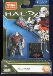 Mega Halo Construx 15 Decimus HDP51 Mini Figurine Brand New