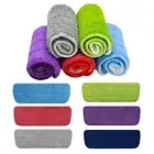 Reusable Microfiber Spray Mop Pads Replacement for Wet Dry Mops Flat Heads Mats☆