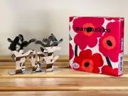 Alessi Mediterraneo Serviette Holder + Marimekko Paper Serviettes | Napkins Set
