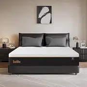 Duchess Mattress King Single Size,Gel Memory Foam Mattress in a Box for Cool Sleep & Motion Isolation Pressure Release and Comfortable Sleep