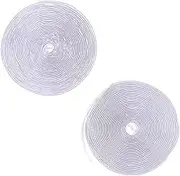 jojofuny 1 Set Self Adhesive Hook and Loop Tape of Strong Adhesive Strips for Home Office and DIY Projects Durable and Easy to Use