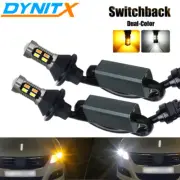 CANBUS LED Turn Signal Lights Switchback 3157 for Chevy Silverado 1500 1999-2013