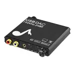 [KESOTO1FL] 192KHZ USB DAC 數字 SPDIF 到模擬轉換器,3.5MM 音頻適配器,廣泛兼容