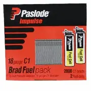 Paslode B20820 - Impulse C138 Brad/Fuel Pack 2000 Per Pack