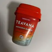 NEW TEAVANA TEA MANDARIN MIMOSA SET OF 12 SACHETS ORANGE & TROPICAL NOTES