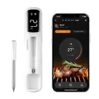 Mini Wireless Meat Thermometer INT-11I-B Bluetooth 5.4 BBQ Food Probe IP67 Wa...