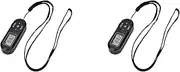 Binxind 2X Portable Mini FM Radio Digital Display FM Receiver Retro FM Player Style with Headphones Lanyard Radio Stations