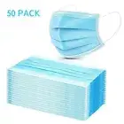 50Pc Disposable Face Mask Protective Masks 3 layer General Use
