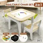 Kidbot Kids Table Chair Set Children Activity Toy Storage Play Center Study Desk
