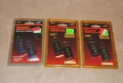 6 NOS Popular Mechanics Resettable Combination Luggage Padlocks 3 Digit
