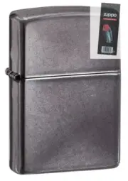 Zippo 28378 gray dusk finish full size Lighter + FLINT PACK
