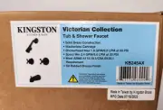 Kingston Brass, Victorian KB245AX Two-Handle 4-Hole Wall Mount - Bronze F-2