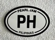 PEARL JAM STICKER PILIPINAS PHILIPPINES EDDIE VEDDER