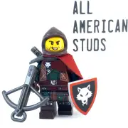 Lego Castle Wolfpack Knight Minifigure 10332 Rogue Series 16 Bandit Beastmaster