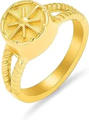[Ydmwannx] Compass Cremation Urn Ring for Ashes Stainless Steel Cremation Jewelry for Men Women Keepsake Jewelry Memorial Human Ashes Ring